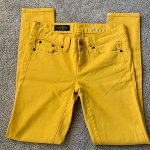 JCREW Toothpick skinny jeans